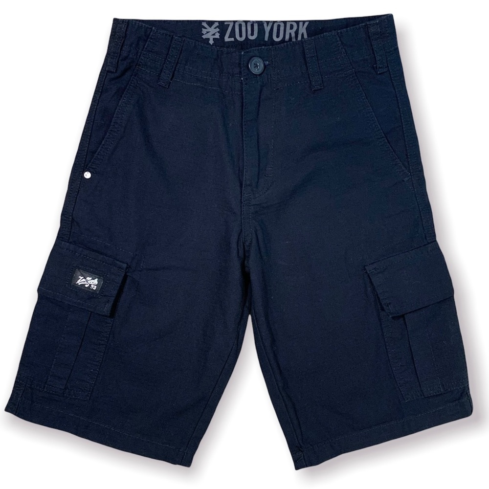 Zoo York Cargo Twill Shorts Black Boys 10